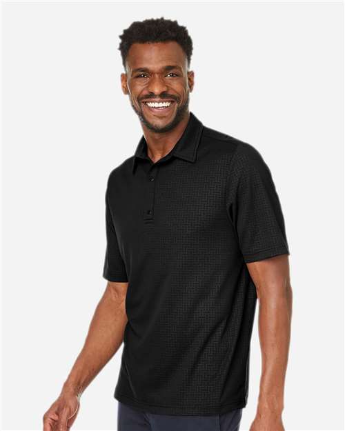 Men's Replay Recycled Pique Polo – On Model – Side