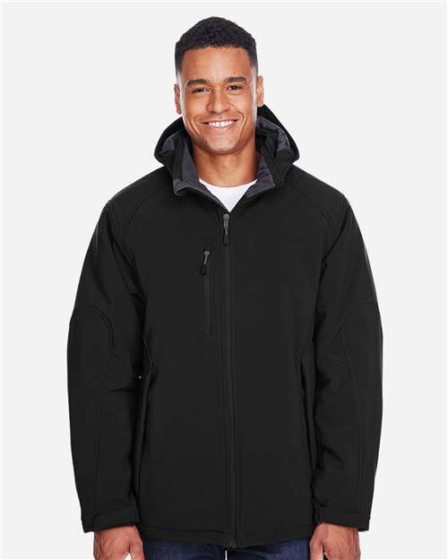 Men's Glacier Insulated Three-Layer Softshell with Detachable Hood