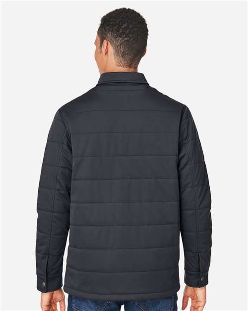 Unisex Guardian Soft Shell Chore Coat – On Model – Back