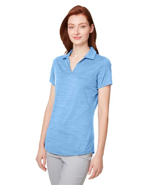 Women's Cloudspun Free V-neck Polo – On Model – Side