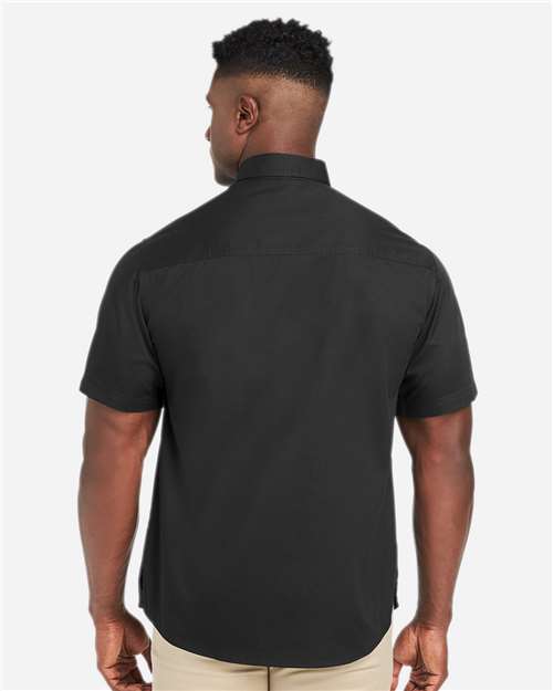 Men's Advantage IL Short Sleeve Work Shirt – On Model – Back
