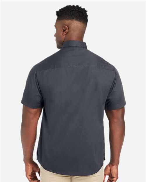 Men's Advantage IL Short Sleeve Work Shirt – On Model – Back