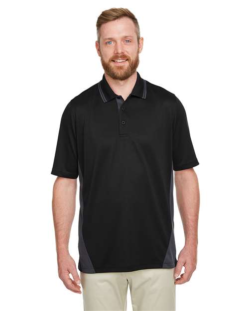 Men's Tall Flash Snag Protection Plus IL Colorblock Polo – On Model