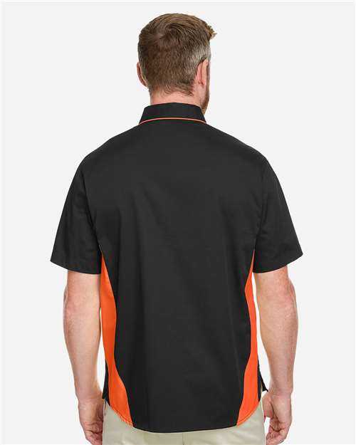 Men's Tall Flash IL Colorblock Shirt – On Model – Back
