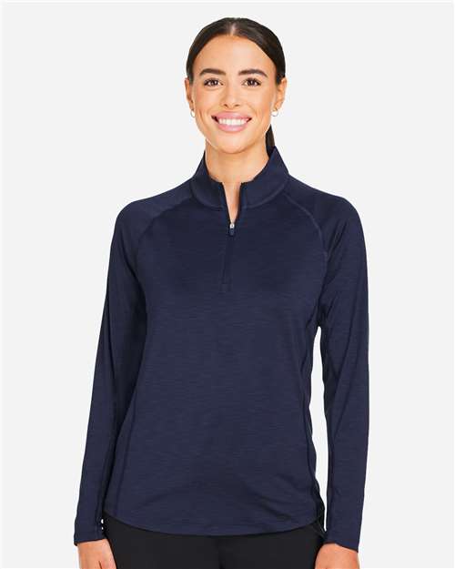 Women's You-V Quarter-Zip Pullover – On Model
