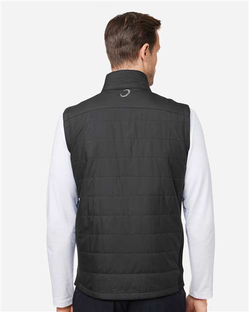 Men's Lightweight Hybrid Vest – On Model – Back