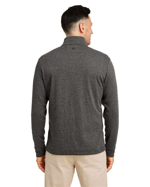 Men's Bluffs Quarter-Zip Pullover – On Model – Back