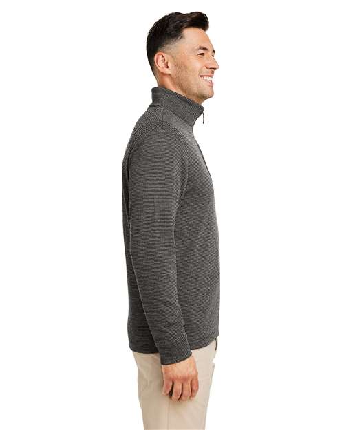 Men's Bluffs Quarter-Zip Pullover – On Model – Side