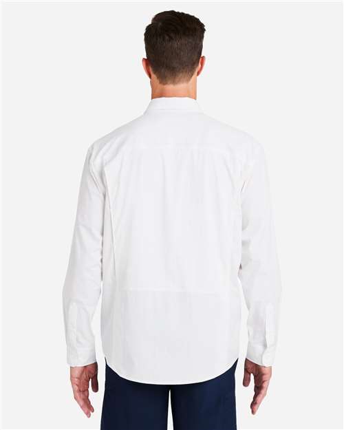 Men's Creekbed Pocket Fishing Shirt – On Model – Back