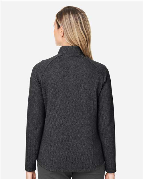 Women's Spirit Textured Full-Zip – On Model – Back