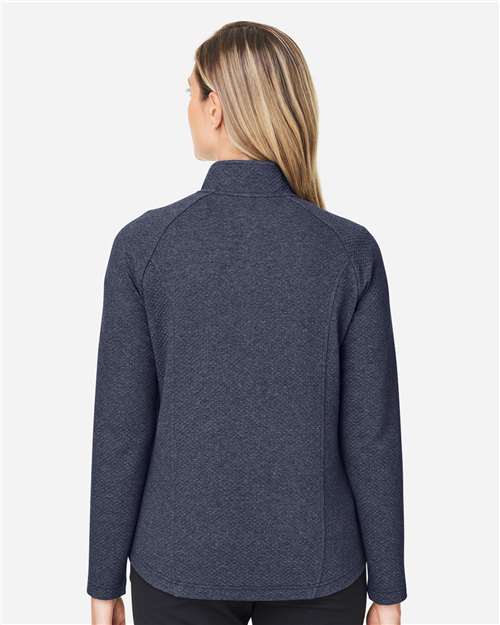 Women's Spirit Textured Full-Zip – On Model – Back