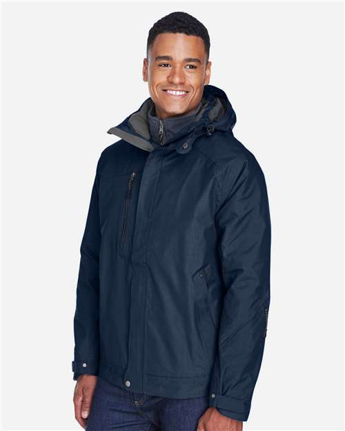 Men's Caprice 3-in-1 Jacket with Soft Shell Liner – On Model – Side