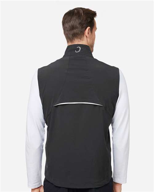 Men's Full-Zip Vest – On Model – Back