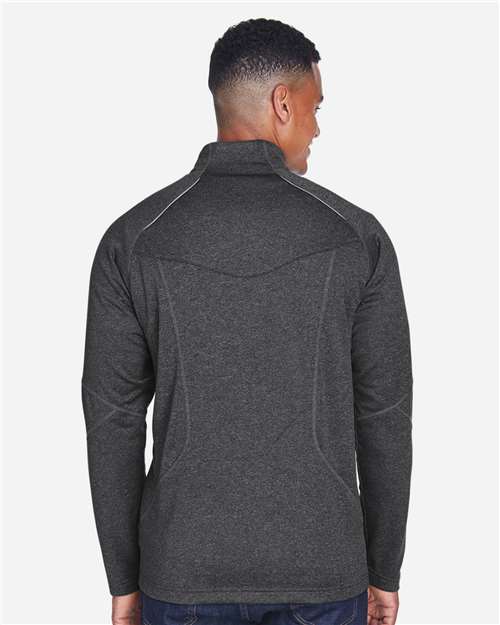 Men's Catalyst Performance Fleece Quarter-Zip Pullover – On Model – Back