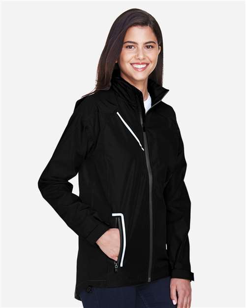 Women's Dominator Waterproof Jacket – On Model – Side