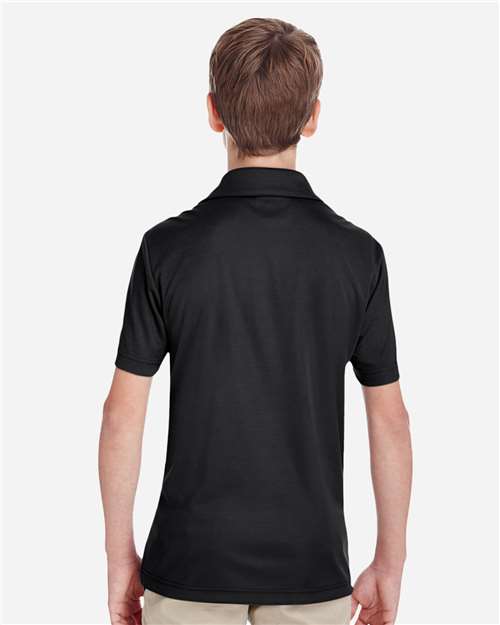 Youth Zone Performance Polo – On Model – Back