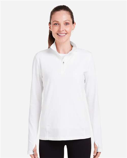 Women's Recess Quarter-Zip Pullover – On Model