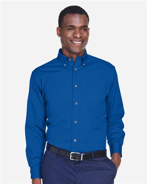 Men's Tall Easy Blend™ Twill Dress Shirt