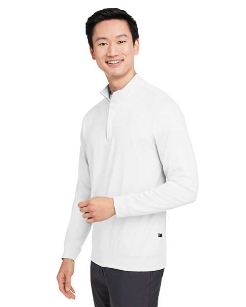 Men's McKinnon Quarter-Zip Pullover – On Model – Side