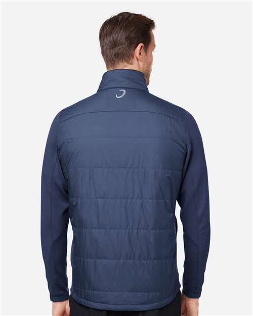 Men's Lightweight Hybrid Jacket – On Model – Back
