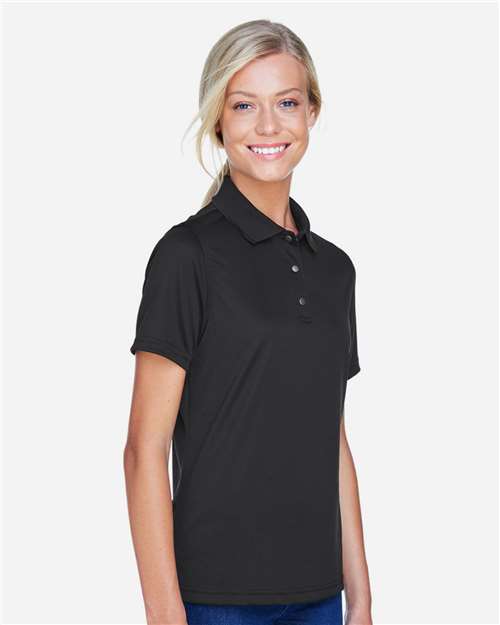 Women's Advantage Snag Protection Plus IL Snap Placket Polo – On Model – Side