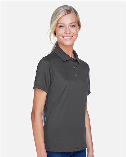 Women's Advantage Snag Protection Plus IL Snap Placket Polo – On Model – Side