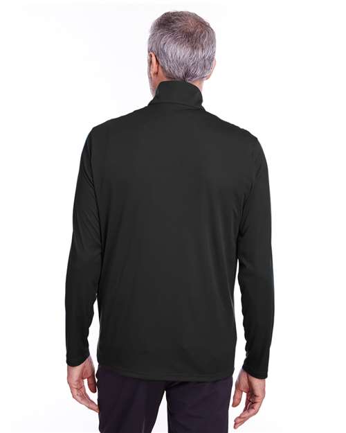 Men's Icon Quarter-Zip Pullover – On Model – Back