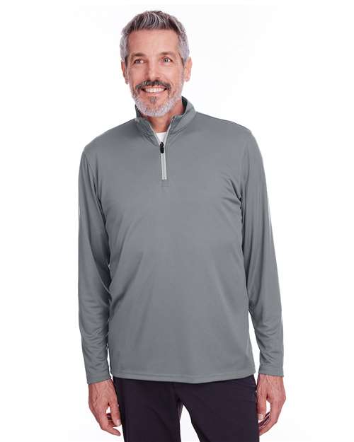 Men's Icon Quarter-Zip Pullover – On Model