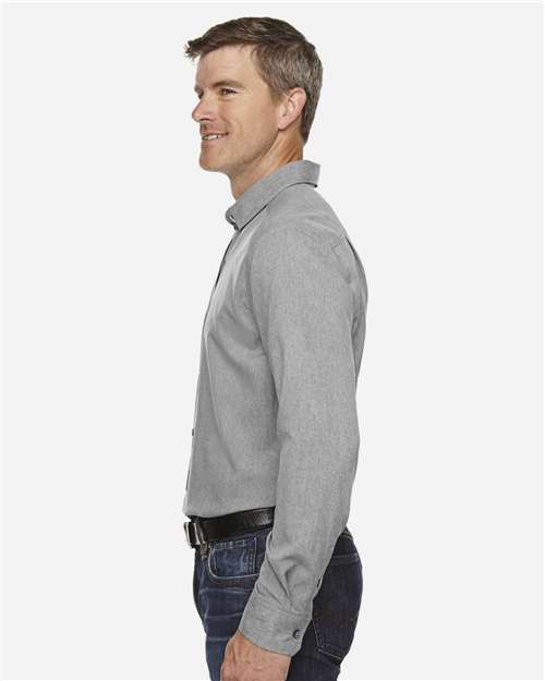 Men's Melange Performance Shirt – On Model – Side