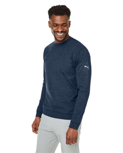 Men's Cloudspun Crewneck Sweatshirt – On Model – Side