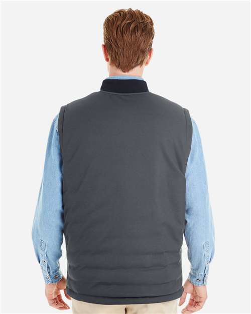 Unisex Dockside Interactive Reversible Freezer Vest – On Model – Back