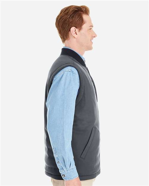 Unisex Dockside Interactive Reversible Freezer Vest – On Model – Side