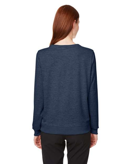 Women's Cloudspun Crewneck Sweatshirt – On Model – Back