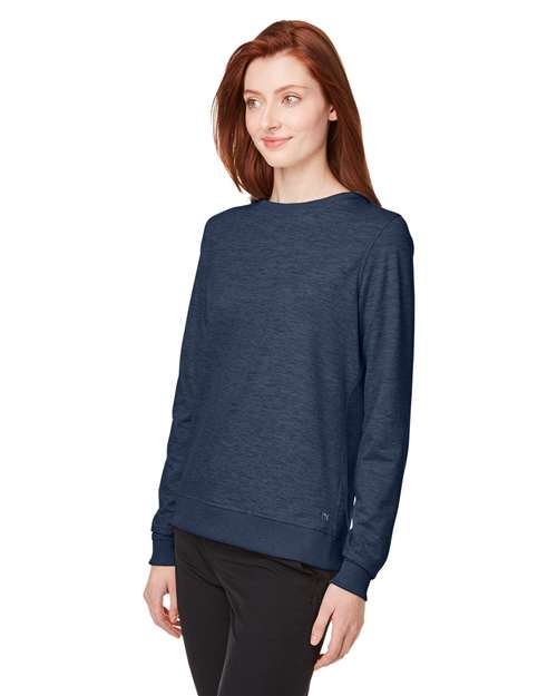 Women's Cloudspun Crewneck Sweatshirt – On Model – Side
