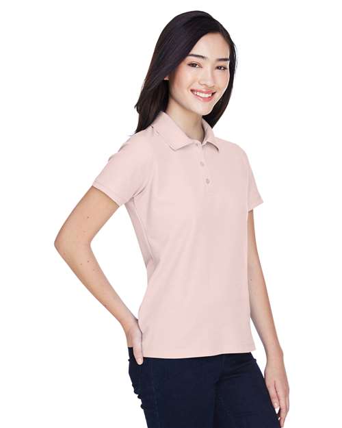 Women's Blend-Tek™ Polo – On Model – Side