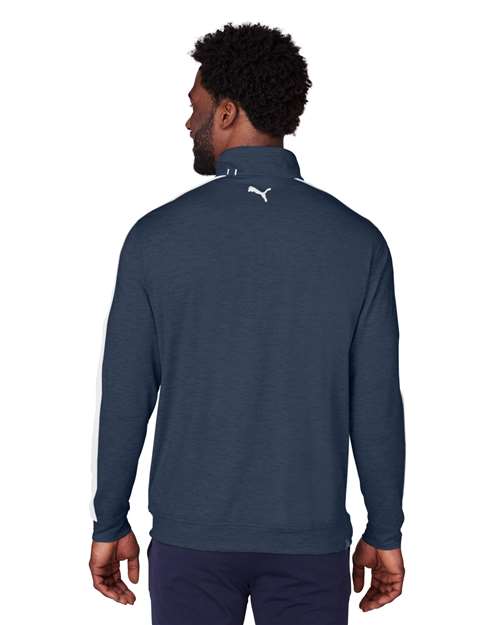 Men's Cloudspun Quarter-Zip Pullover – On Model – Back
