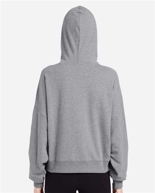 Women's Studio Hooded Fleece – On Model – Back