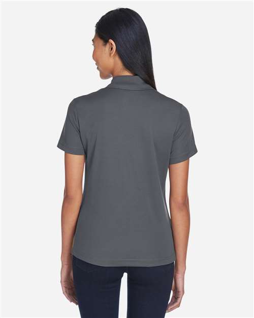 Women's Balance Colorblock Performance Piqué Polo – On Model – Back