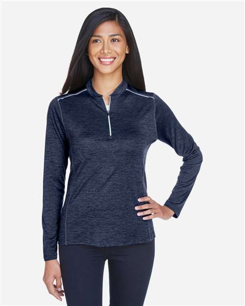 Women's Kinetic Performance Quarter-Zip Pullover – On Model