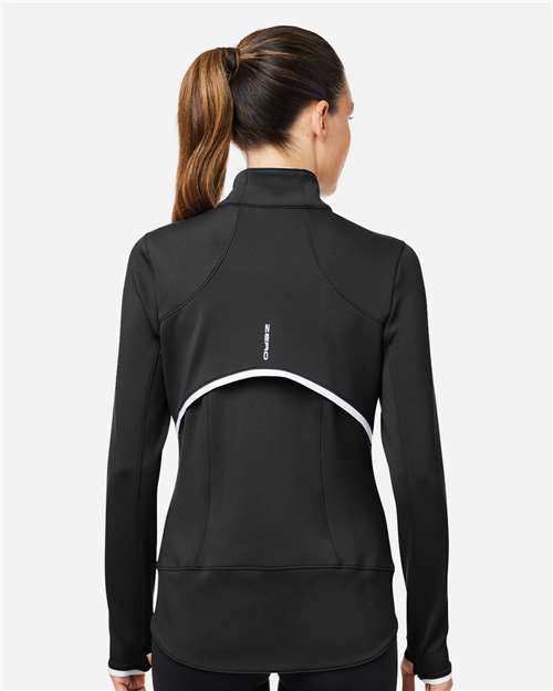 Women's Sofia Quarter-Zip Pullover – On Model – Back