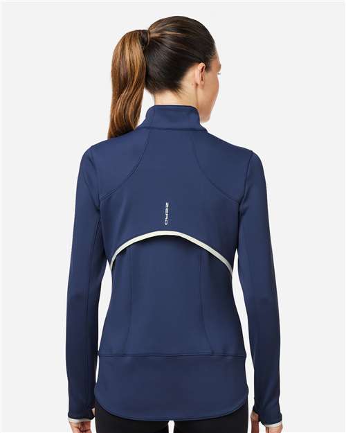 Women's Sofia Quarter-Zip Pullover – On Model – Back
