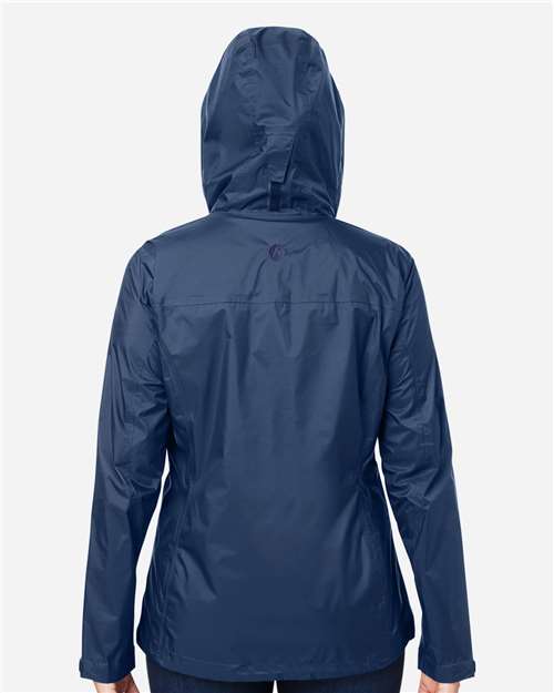 Women's PreCip® Eco Packable Rain Jacket – On Model – Back