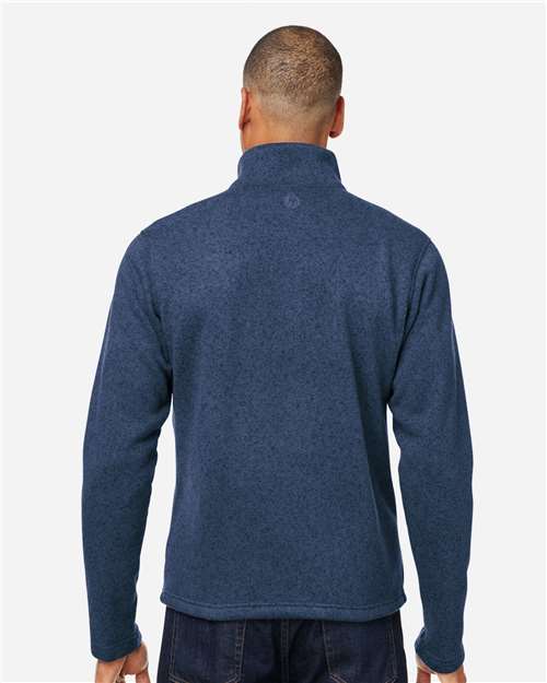 Men's Drop Line Fleece Jacket – On Model – Back