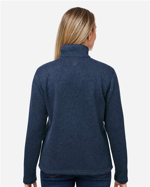 Women's Drop Line Half-Zip Jacket – On Model – Back