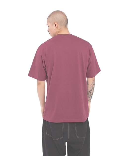 Unisex Max Heavyweight Tee – On Model – Back