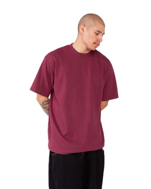 Unisex Max Heavyweight Tee – On Model – Side