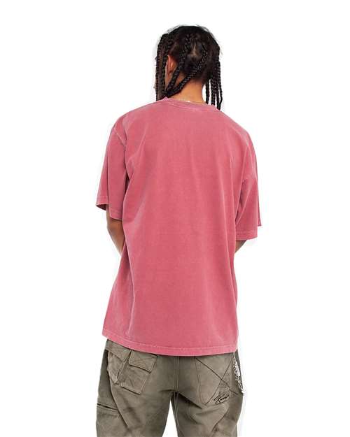 Unisex Max Heavyweight Garment-Dyed Tee – On Model – Back
