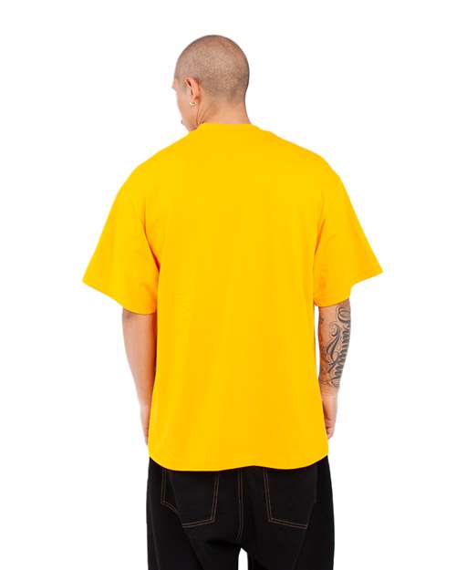 Unisex Tall Max Heavyweight Tee – On Model – Back