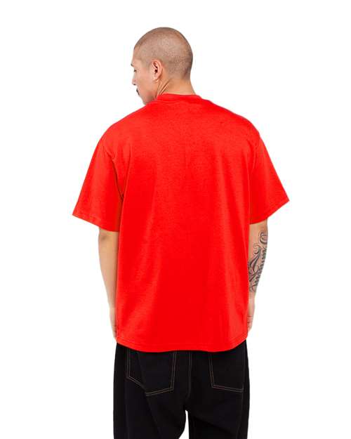 Unisex Tall Max Heavyweight Tee – On Model – Back