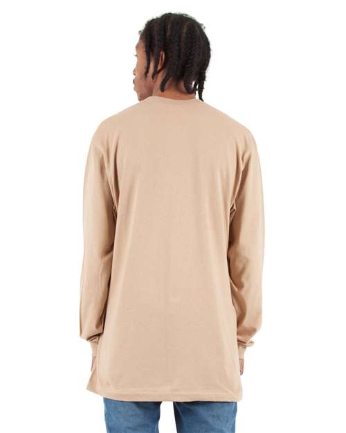 Unisex Active Long Sleeve Tee – On Model – Back